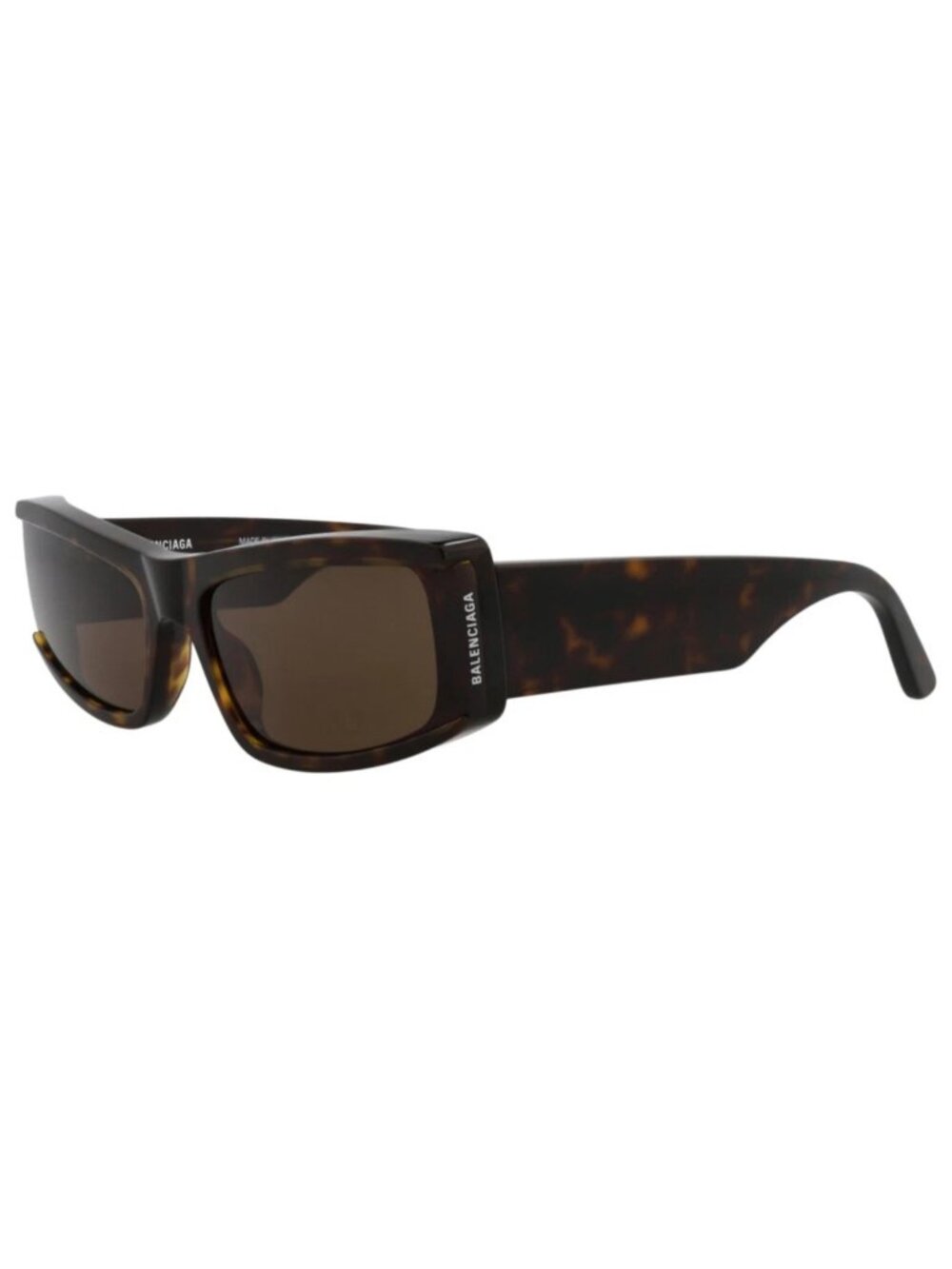 New Balenciaga Women's Sunglasses Cat Eye Recycled Acetate Frame Unisex Havana